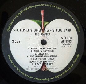 LP - The Beatles – Sgt. Pepper's ... Japan (1973) - 3