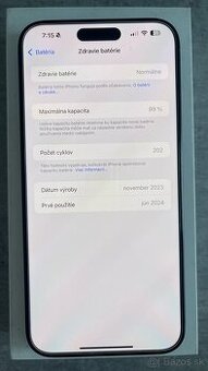 Iphone 15Pro Max 256GB Čierny - 3