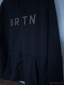 NEW: Burton | Crown Hoodie Fleece | mikina zips | XXL - 3
