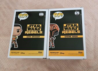 Funko Pop Star Wars Ezra Bridger 696 Sabine Wren 679 - 3