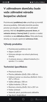 Záhradný domček - 3