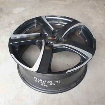 Hliníkové Alutec disky 4x100 R17 7J ET40 - 3