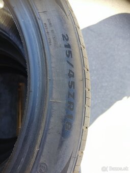 Letné pneumatiky 215 45 r18 - 3