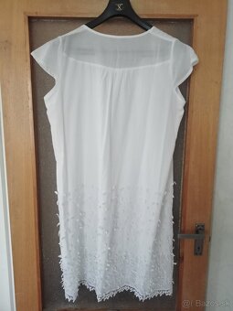 Letné šaty 3xl biele - 3