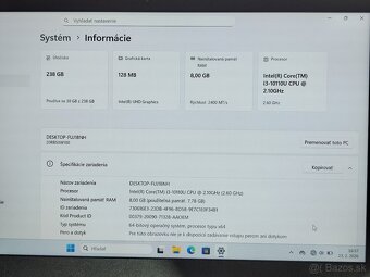 Predám notebook Lenovo E14 - 3