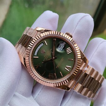 Rolex Day Date Olive Dial - 3