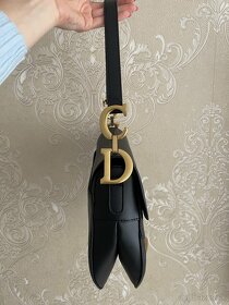 Christian Dior saddle bag kabelka cierna - 3