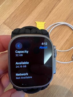 Apple watch Ultra Cellular Titanium 49 mm hodinky - 3