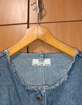 Denimové šaty BERSHKA - 3