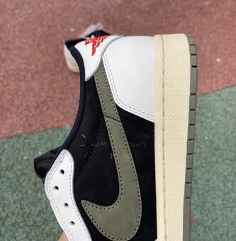 Nike Air Jordan 1 Low Travis Scott Olive - 3