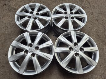 4x100 r15 ET39 x 5J elektróny originál TOYOTA - 3
