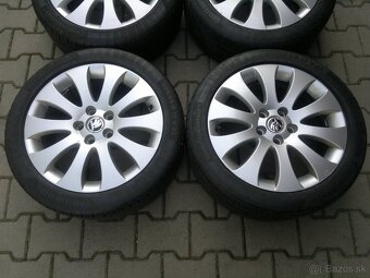 Elektrony Skoda Superb II 5x112 r17, letne pneu. 225/45 R17 - 3
