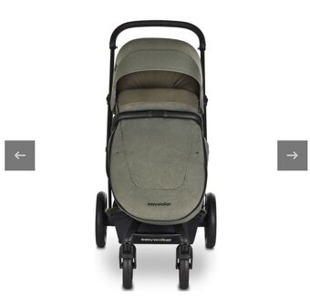 EASYWALKER Set XXL kočík kombinovaný Harvey3 Sage Green s pr - 3
