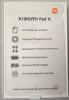 Predam Tablet Xiaomi Pad 6 6 GB / 128 GB (47824) sivý - 3