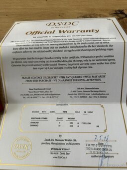 Nádherný VIANOČNÝ darček - dámske prstene s certifikátmi. - 3