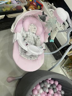 Predam hojdacie kresielko Carretero Raffi pink - 3