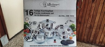 Masívna 16-dielna sada hrncov Bachmayer - 3