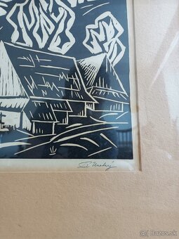 Grafika drevenice-Vysoká na Kysuciach - 3