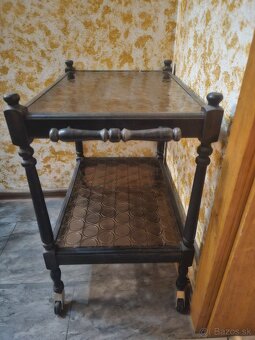 Rustikálny servírovaci stolík - 3