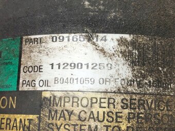 Klíma kompresor Opel Meriva 09165714 - 3