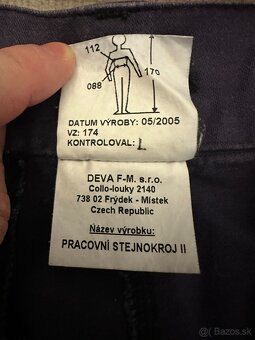 Nohavice hasičské ke stejnokroj značky Deva - 3