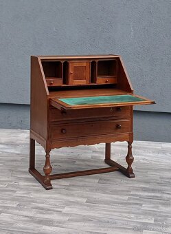 Stôl písací celodrevený. - 3