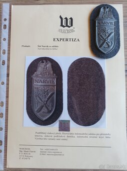 Štít Narvik Luftwaffe NARVIKSCHILD (vyznamenanie) - 3