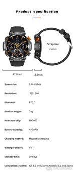 Outdoor sport smartwatch GT 2025 - 3