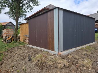Plechová garáž 3x5m MONTÁŽ DOPRAVA ZDARMA PO CELOM SLOVENSKU - 3