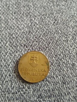 Predam mince 10 korun SR a 1 Koruna. 2 koruny - 3