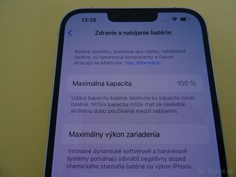 iPhone 13 PRO MAX 256GB SILVER- ZÁRUKA 1 ROK - 100% BATERIA - 3