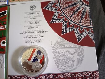 Predám investičné mince rituálne masky - 3