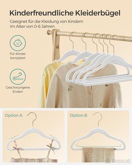 SONGMICS detské vešiaky – set 30 ks - 3