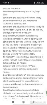 Joie spin 360° GT Autosedačka od 0m do 4r - 3