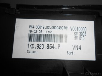 Budiky VW Golf V / benzinové, polodot / - 3