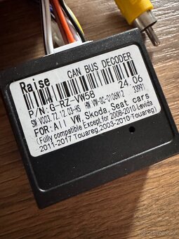CAN BUS DECODER Adapter VW autorádia - 3