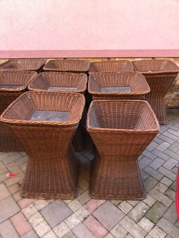 Prutený stojan, kvetináč - 3