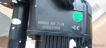 BAFANG BBS02 750W/1000WATT STREDOVY MOTOR +NOVY DISPLAY P860 - 3