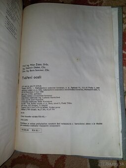 📚 Strojárenská kniha Tváření oceli - 3