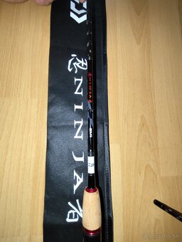 Prívlačový prút Daiwa ninja x spin - 3