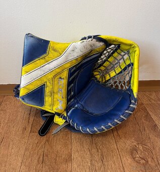 Lapačka CCM Axis žlto-modrá - 3