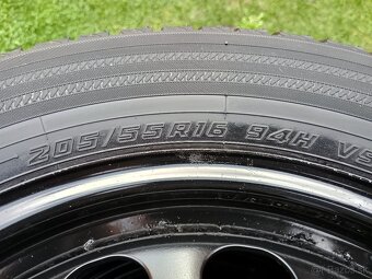 Zimná sada Škoda Octavia 2, plechové disky + pneu 205/55 R16 - 3