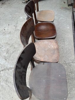 Predám staré drevé stolicky - 3