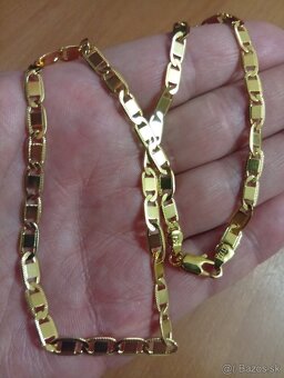 Krásna dámska POZLATENA RETIAZKA.. - 3
