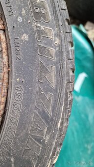 Zimne pneumatiky s diskamy 195/55 r15 - 3