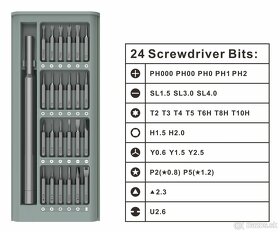 Sada skrutkovačov na opravu elektroniky - 3