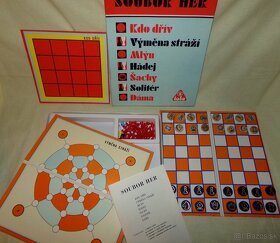 Retro hry Made in Czechoslovakia krásny stav - TOFA SEMILY - 3