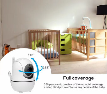 Spaceview Pro Baby Monitor|Twin Baby Monitor|HD 1080P Video - 3
