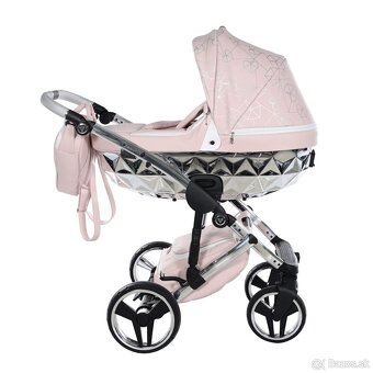 Kočík Junama Heart Pink Silver 2025 - 3