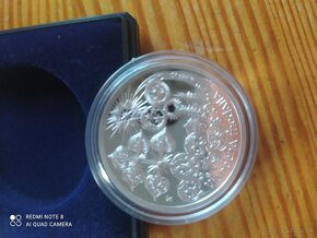 Strieborna medaila - 60 eur - 3